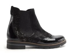 Gr Boots Bottine Plates Femme Tiacle Noir