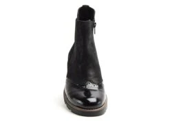 Gr Boots Bottine Plates Femme Tiacle Noir -REN Chaussures Magasin 2869001 4