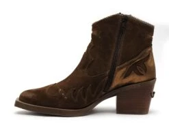 Nemonic Boots Bottine Talons Femme 2353 Marron -REN Chaussures Magasin 2872001 3