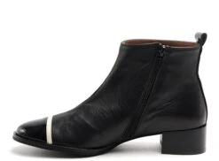 Nemonic Boots Bottine Plates Femme 2174 Noir -REN Chaussures Magasin 2872301 3