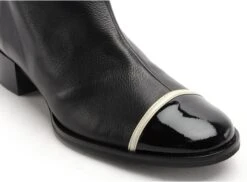 Nemonic Boots Bottine Plates Femme 2174 Noir -REN Chaussures Magasin 2872301 6