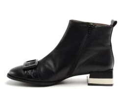 Nemonic Boots Bottine Plates Femme 2345 Noir -REN Chaussures Magasin 2872401 3