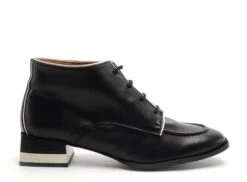 Nemonic Boots Bottine Plates Femme 2344 Noir