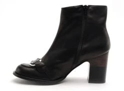 Nemonic Boots Bottine Talons Femme 2340 Noir -REN Chaussures Magasin 2872801 3
