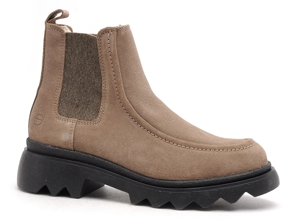Tamaris Boots Bottine Plates Femme 25840 41 Marron 2 Tamaris Boots Bottine Plates Femme 25840 41 Marron – Image 2