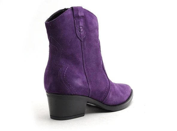 Tamaris Boots Bottine Talons Femme 25712 41 Violet 5 Tamaris Boots Bottine Talons Femme 25712 41 Violet – Image 5