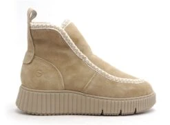 Tamaris Boots Bottine Plates Femme 26865 41 Beige
