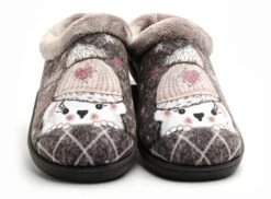 Plumaflex Roal Chaussons Femme R12213 Gris