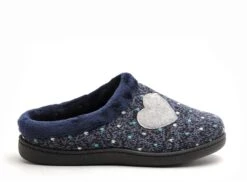 Plumaflex Roal Chaussons Femme R12221 Bleu -REN Chaussures Magasin 2874901 3