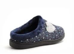 Plumaflex Roal Chaussons Femme R12221 Bleu -REN Chaussures Magasin 2874901 5