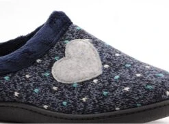 Plumaflex Roal Chaussons Femme R12221 Bleu -REN Chaussures Magasin 2874901 6