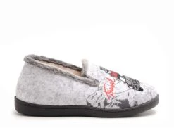 Plumaflex Roal Chaussons Homme R12228 Gris -REN Chaussures Magasin 2875001 3