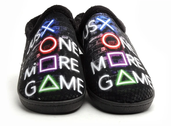 Plumaflex Roal Chaussons Homme R12229 Noir 1 Plumaflex Roal Chaussons Homme R12229 Noir