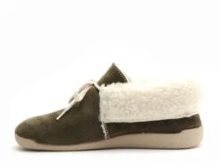 Calzamur Cm Confort Chaussons Femme 10139 Kaki -REN Chaussures Magasin 2875302 4