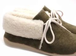 Calzamur Cm Confort Chaussons Femme 10139 Kaki -REN Chaussures Magasin 2875302 6