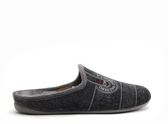 Calzamur Cm Confort Chaussons Homme 20575 Gris 3 Calzamur Cm Confort Chaussons Homme 20575 Gris – Image 3