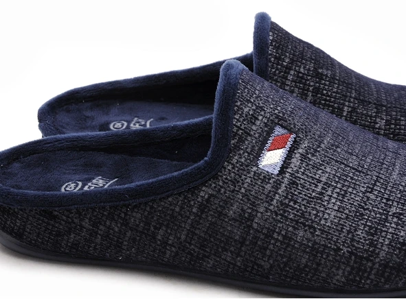 Calzamur Cm Confort Chaussons Homme 575 Bleu 6 Calzamur Cm Confort Chaussons Homme 575 Bleu – Image 6