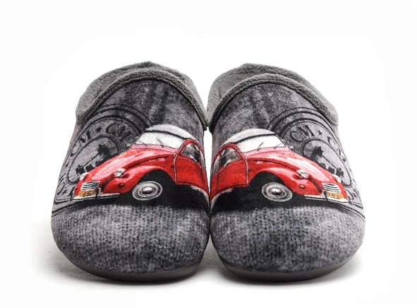 Calzamur Cm Confort Chaussons Homme 589 Gris 1 Calzamur Cm Confort Chaussons Homme 589 Gris