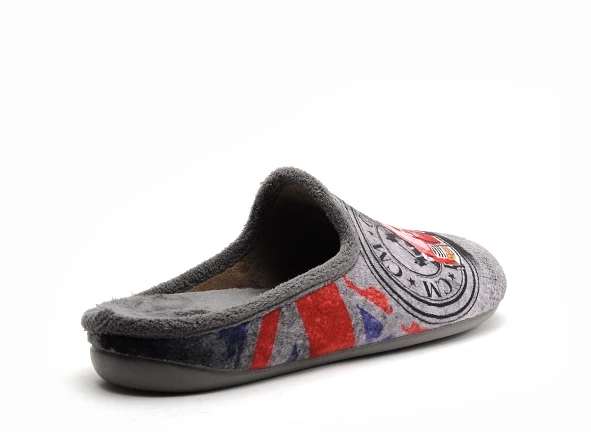Calzamur Cm Confort Chaussons Homme 589 Gris 5 Calzamur Cm Confort Chaussons Homme 589 Gris – Image 5