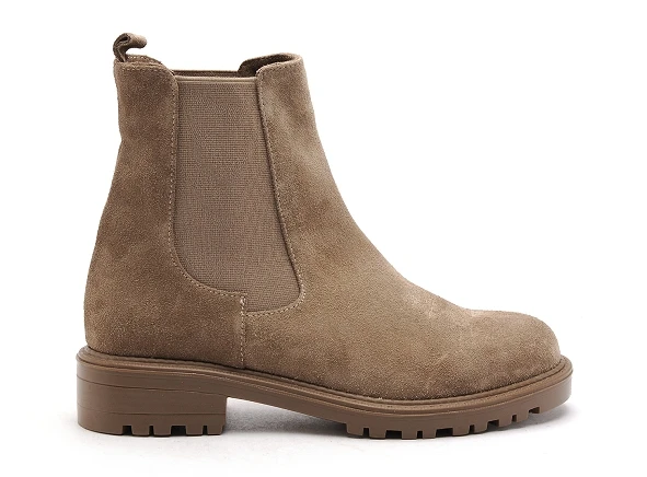 Coco Abricot Boots Bottine Plates Femme Robier Beige 1 Coco Abricot Boots Bottine Plates Femme Robier Beige