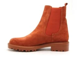 Coco Abricot Boots Bottine Plates Femme Robier Orange -REN Chaussures Magasin 2878002 3