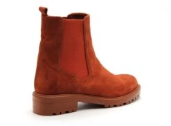 Coco Abricot Boots Bottine Plates Femme Robier Orange -REN Chaussures Magasin 2878002 5