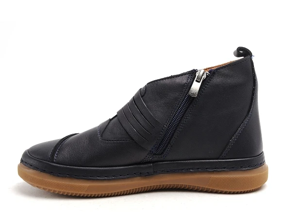 Coco Abricot Boots Bottine Plates Femme Pollat Mollat Bleu 3 Coco Abricot Boots Bottine Plates Femme Pollat Mollat Bleu – Image 3