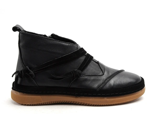 Coco Abricot Boots Bottine Plates Femme Pollat Mollat Noir 1 Coco Abricot Boots Bottine Plates Femme Pollat Mollat Noir