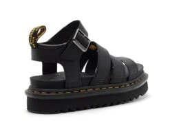 Dr. Martens Dr Martens Nu Pieds Plats Femme Blaire Noir -REN Chaussures Magasin 2882301 5