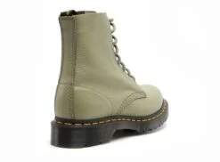 Dr. Martens Dr Martens Boots Bottine Plates Femme Pascal Virginia Kaki -REN Chaussures Magasin 2882501 5