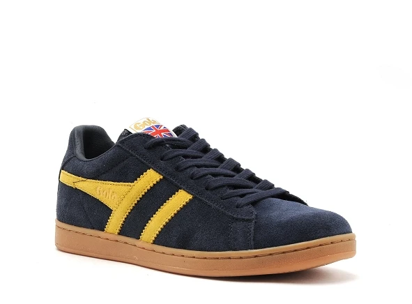 Gola Basses Homme Equipe Suede Cma495 Bleu 2 Gola Basses Homme Equipe Suede Cma495 Bleu – Image 2