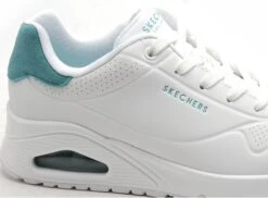 Skechers Basses Femme Unopopback 177092 Blanc -REN Chaussures Magasin 2948001 6