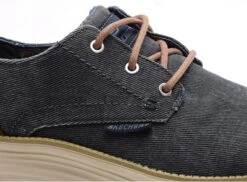 Skechers Basses Homme Status2 65910 Bleu -REN Chaussures Magasin 2949201 6