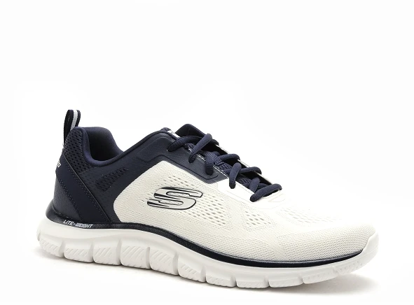 Skechers Basses Homme Trackbr 232698 Blanc 2 Skechers Basses Homme Trackbr 232698 Blanc – Image 2