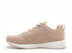 Skechers Basses Femme Bobsport S 32502 Beige -REN Chaussures Magasin 2950202 3