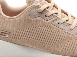 Skechers Basses Femme Bobsport S 32502 Beige -REN Chaussures Magasin 2950202 6