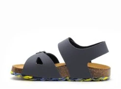 Kickers Nu Pieds Enfant Sunkro Bleu -REN Chaussures Magasin 2951601 3