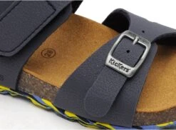 Kickers Nu Pieds Enfant Sunkro Bleu -REN Chaussures Magasin 2951601 6