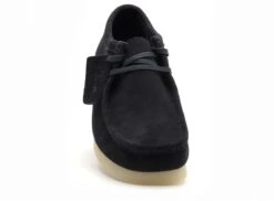 Clarks Basses Homme Wallabeeevo Bleu -REN Chaussures Magasin 2958102 4