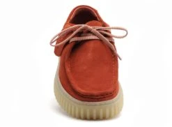 Clarks Basses Homme Torhill Lo Rouge -REN Chaussures Magasin 2958202 4