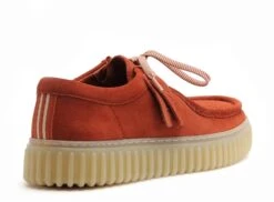 Clarks Basses Homme Torhill Lo Rouge -REN Chaussures Magasin 2958202 5