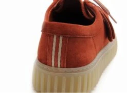 Clarks Basses Homme Torhill Lo Rouge -REN Chaussures Magasin 2958202 6