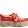 Clarks Basses Femme Torhill Bee Rouge