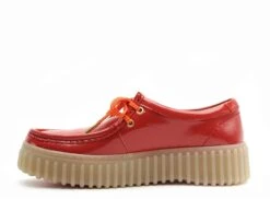 Clarks Basses Femme Torhill Bee Rouge -REN Chaussures Magasin 2959401 3