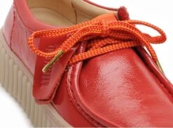 Clarks Basses Femme Torhill Bee Rouge -REN Chaussures Magasin 2959401 6