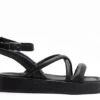 Clarks Nu Pieds Plats Femme Alda Cross Noir