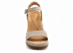 Clarks Nu Pieds Talons Femme Kassanda Beige -REN Chaussures Magasin 2960101 4