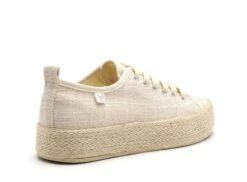 Pitas Basses Femme Ada Linen Beige -REN Chaussures Magasin 2961101 5