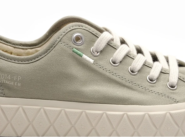 Palladium Basses Femme Palla Ace Canvas Vert 6 Palladium Basses Femme Palla Ace Canvas Vert – Image 6
