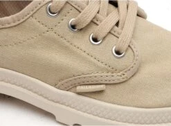 Palladium Basses Femme Pampa Oxford Beige -REN Chaussures Magasin 2962001 6